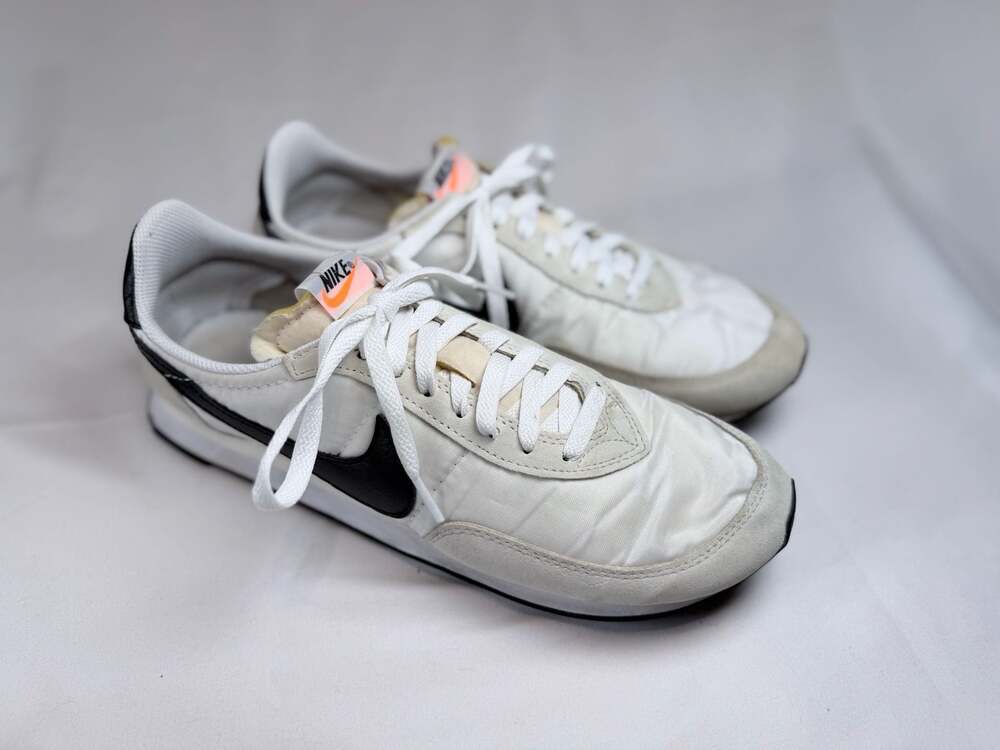 Nike Waffle Trainer 2 White Black Sail Summit White DH1349-100 Size 11